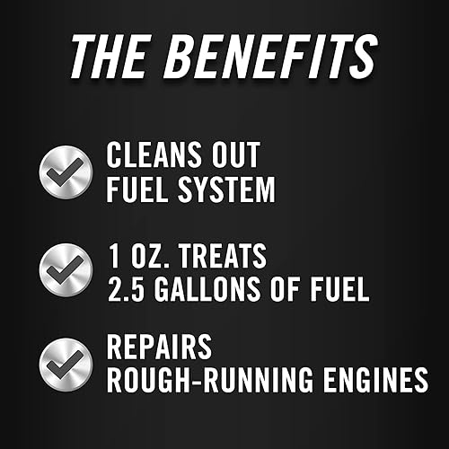 Miniatura 3 de STA-BIL Fast Fix - Tratamiento de motor pequeño, limpia carburadores e inyectores, repara motores de funcionamiento áspero, elimina el agua, trata