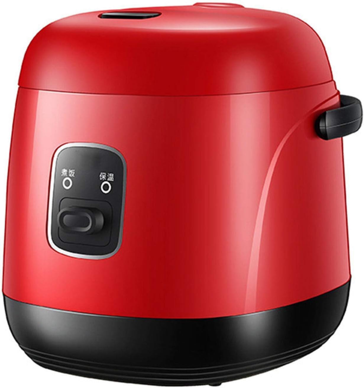 Mini Rice Cooker Multifunctional Single Rice Cooker Non-Stick Household Small Cooker to Make Porridge Soup Red