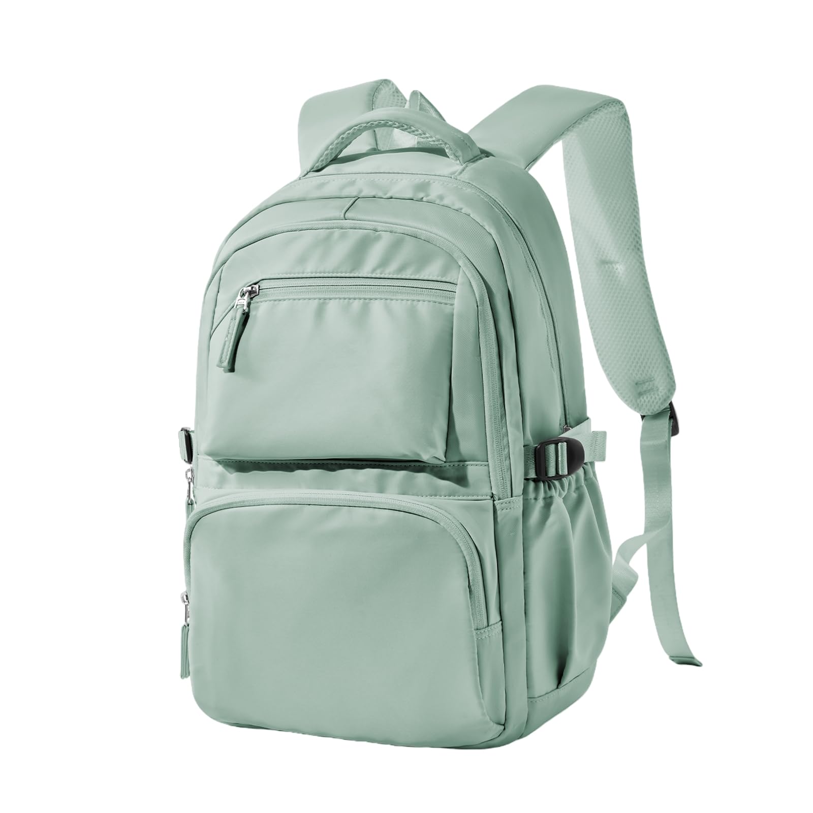 Zaino Scolastico Borsa da Libro di Grande capacità Casual Uomini Donne Zaini Viaggio Universitario per Laptop-Black