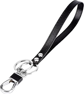 Amazon Essentials Keychain for women - Lanyard Key Chain with Detachable Alloy Metal Rings