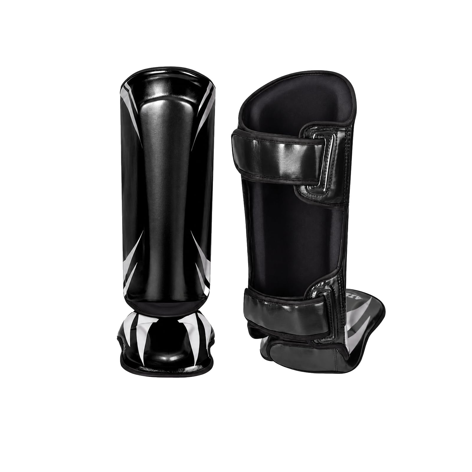 Parastinchi Piedi Protezione Shin Guard,Piedi Protezione Shin Guard,Parastinchi Spessi,Regolabili,vestibilità Sicura,Comodo,per Boxe,Taekwondo,Muay Thai,Sport da Combattimento