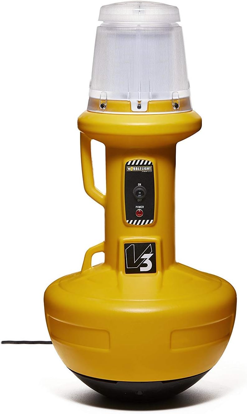 Wobble Light 111303LED Wobblelight V3 220W LED Work Light 15,000 lumens, One Size, Yellow