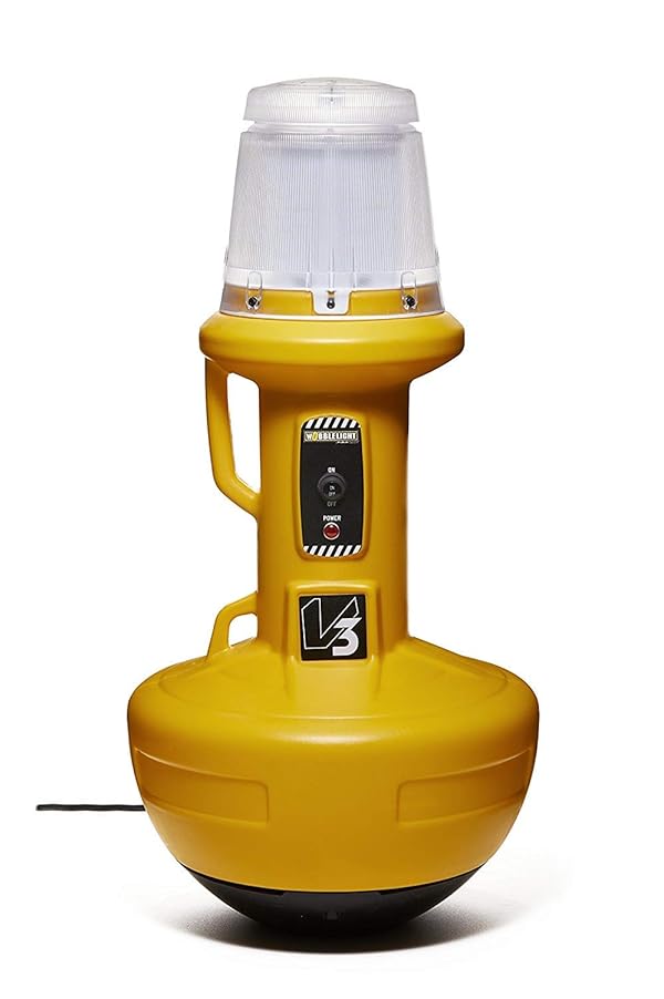 Wobble Light 111303LED Wobblelight V3 220W LED Work Light 15,000 lumens, One Size, Yellow by Wobble Light - Used condition - US$242.48