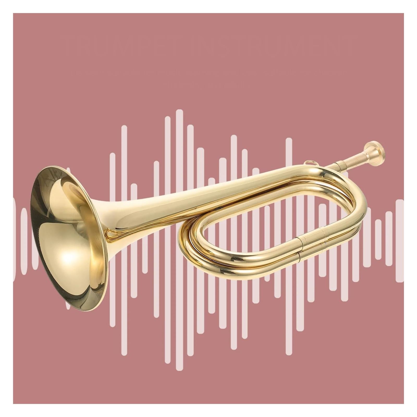 Amazon | 標準トランペット マウスピース付きホーン真鍮ラッパ