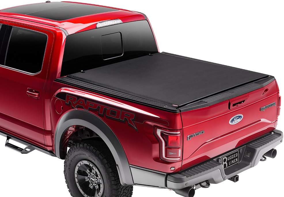 Rugged Liner Premium Rollup Truck Bed Tonneau Cover | RC-T505 | fits 05-15 Toyota Tacoma Double Cab (with utility track), 5' bed