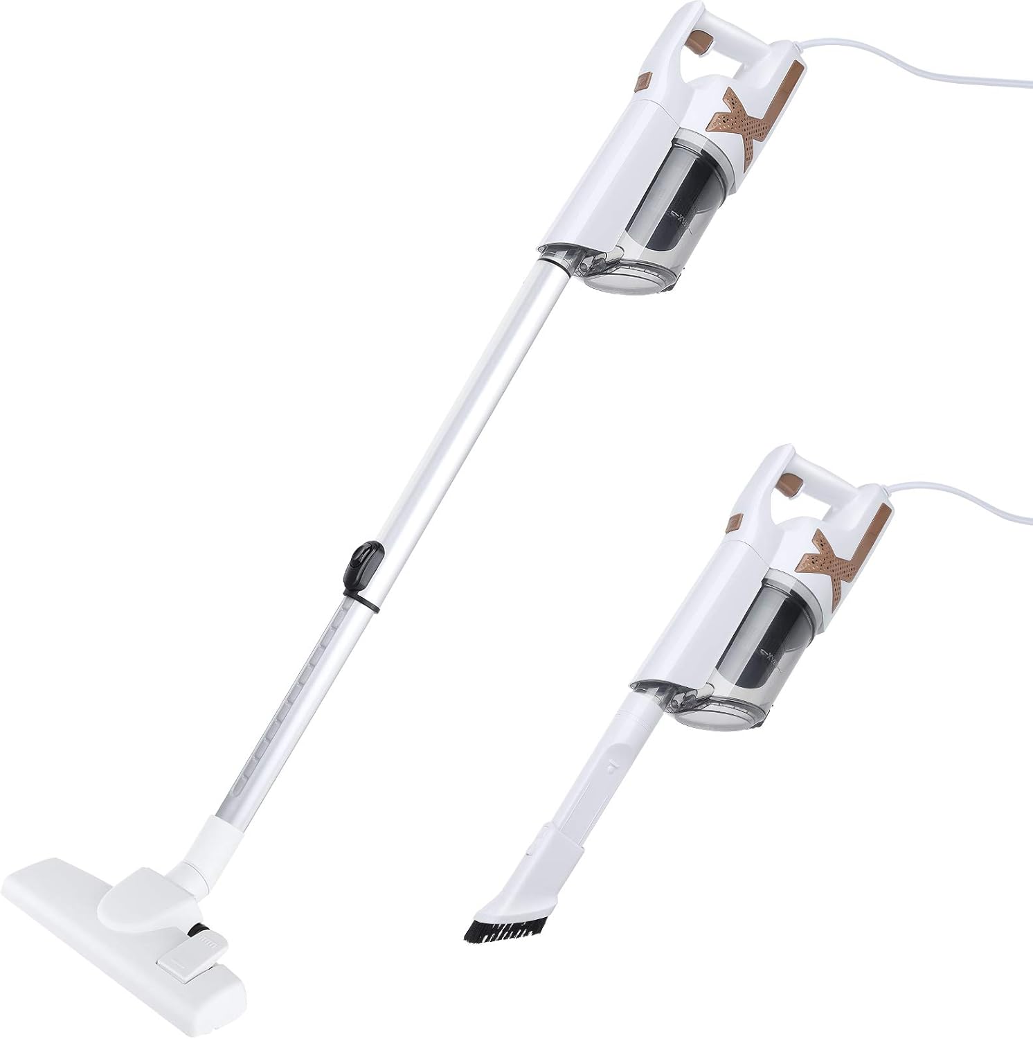 Vacuum Cleaner, DOFLY 2 in 1 Corded Stick Vacuum 14000pa Powerful