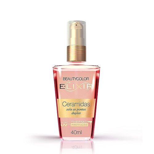 E.lixir Ceramidas - Sela as pontas duplas e Restaura os fios - BEAUTYCOLOR - 40ml