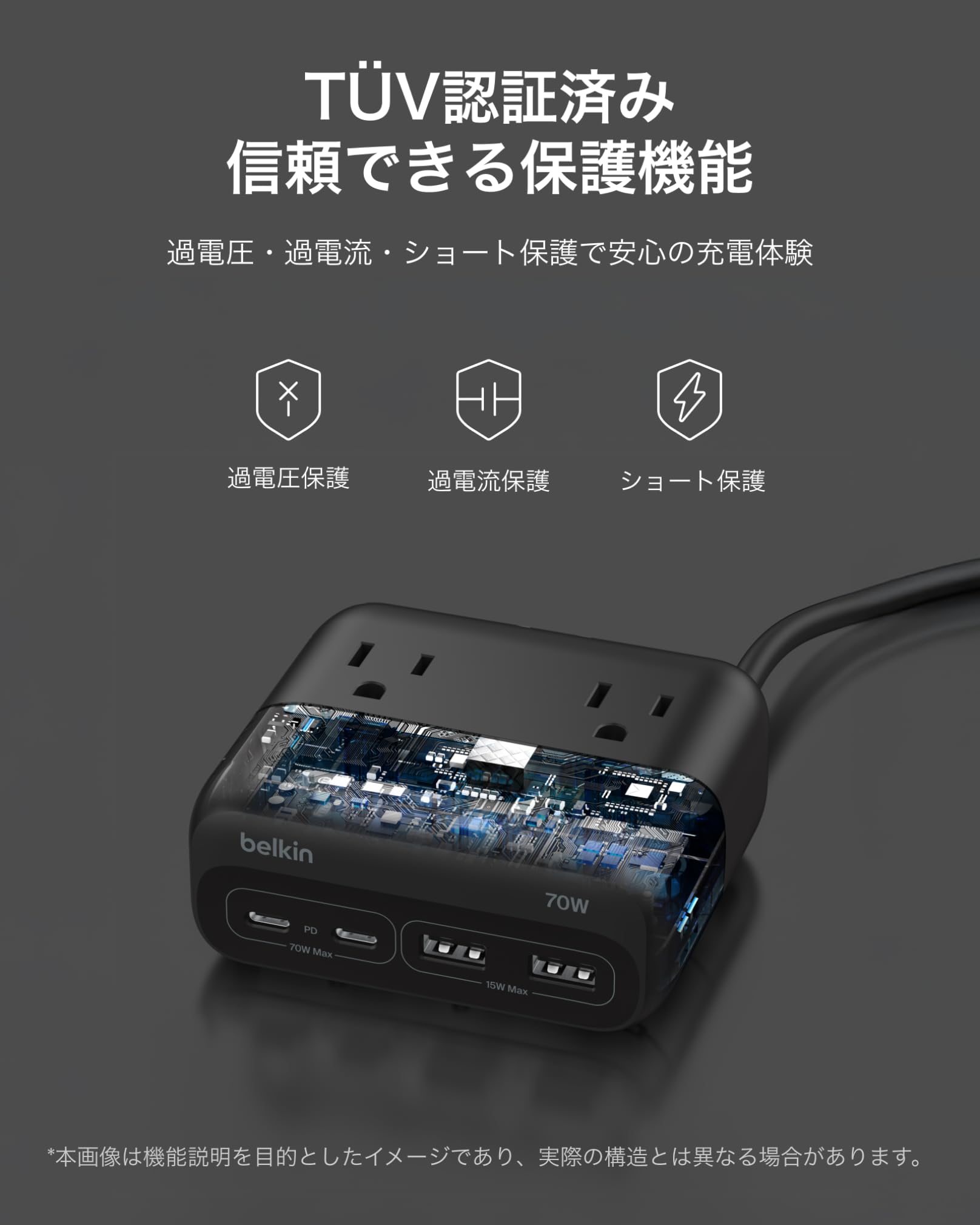 belkin 新品未開封 Amazon.co.jp: Belkin 4-Port Power Extender 2m延長ケーブル付属 電源