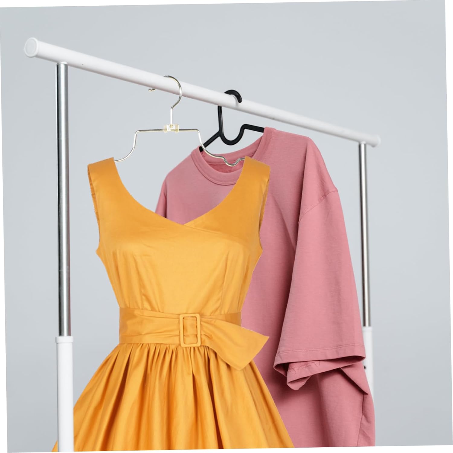 Mobestech Hanger Rack Metal Wire Body Shape Display Hanger for Swimwear Bikini Suits and Design for Organized Closet Finish