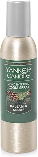 Yankee Candle Spray concentrado para ambientes, bálsamo y cedro, 1.5 onzas