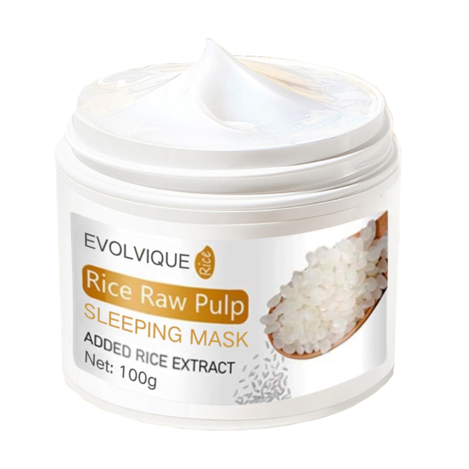 Rice Overnight Face Mask Skincare - Hydrating Face Mask Skin Care - Moisturizing Face Mask for Women Skincare - Night Cream for Face - Night Moisturizer for Face - Sleeping Mask for Women