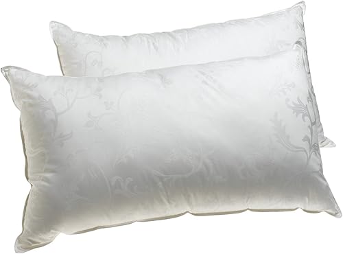 DeluxeComfort Dream Supreme Luxury Hotel - Almohadas de cama, tamaño Queen, color blanco