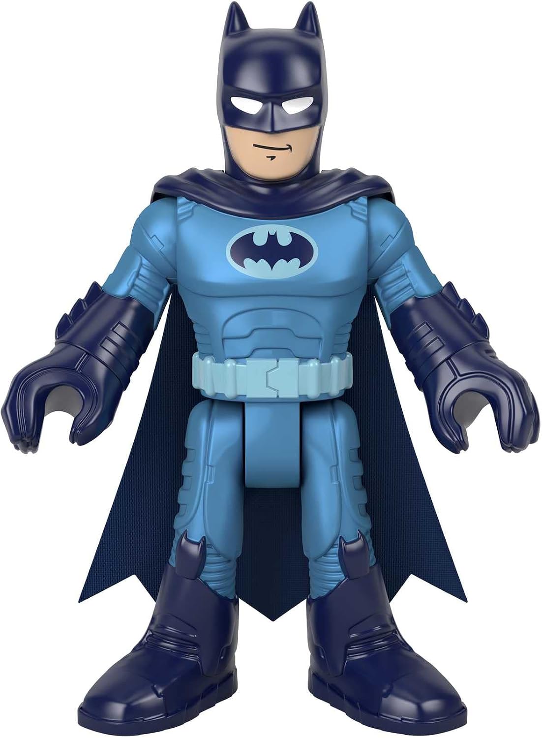 Imaginext DC Super Friends Batman Defendant XL Blue, Large Articulated Batman Figure with Superhero Cape, 25 cm - Image 3
