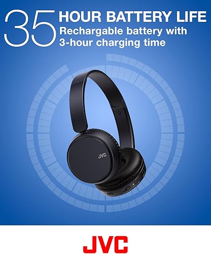 Miniatura 3 de JVC Auriculares inalámbricos de graves profundos, Bluetooth 5.2, ecualizador integrado (bajoclaronormal), conexión multipunto, compatible con