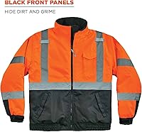 Vista 8 de Chaqueta de seguridad bomber de alta visibilidad Ergodyne Hi Vis