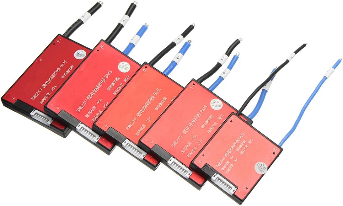 CoCocina 8s 24V 18A/25A/35A/45A/60A BMS PCB PCM Battery Protection Board for Ebike Electric Bicycle Same Port - 45A