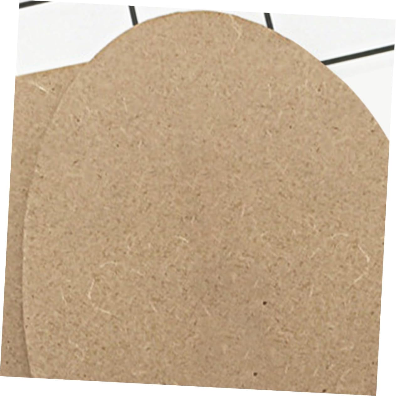 10pcs Wood Clay Crafting Board Natural Wood Pottery Board for DIY Art Projects Small Oval Shape for Sculpting and Creative Expression