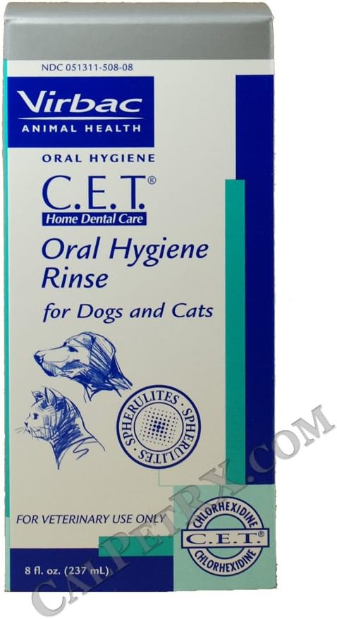 JANNIK C.E.T. Oral Hygiene Rinse for Dogs and Cats - 8 Ounces