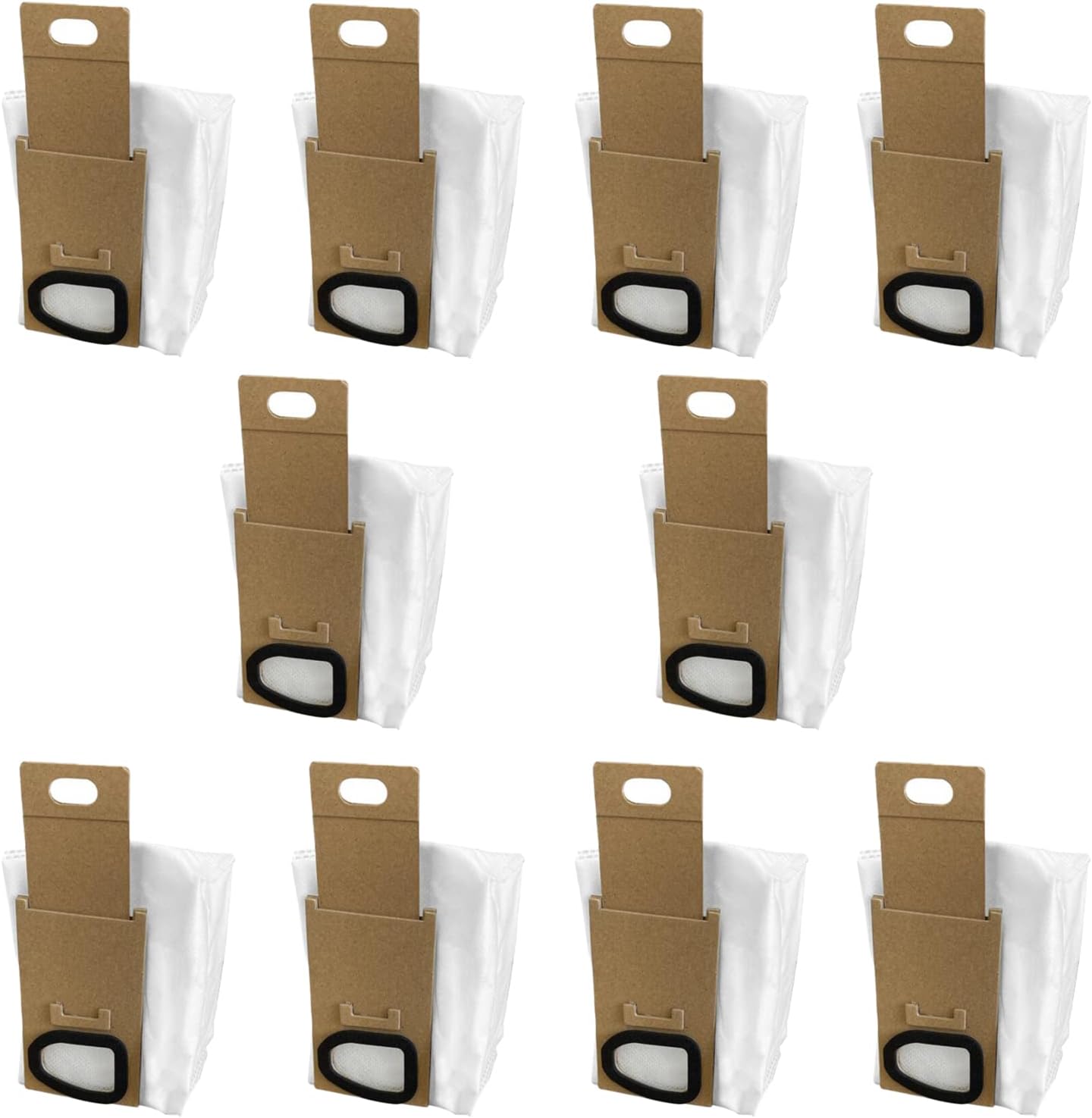Professional Replacement Non-woven Fabric Dust Bag Accessories Parts for Xiao mi Roborock H7 H6 Vacuum Cleaner (10 PCS)
