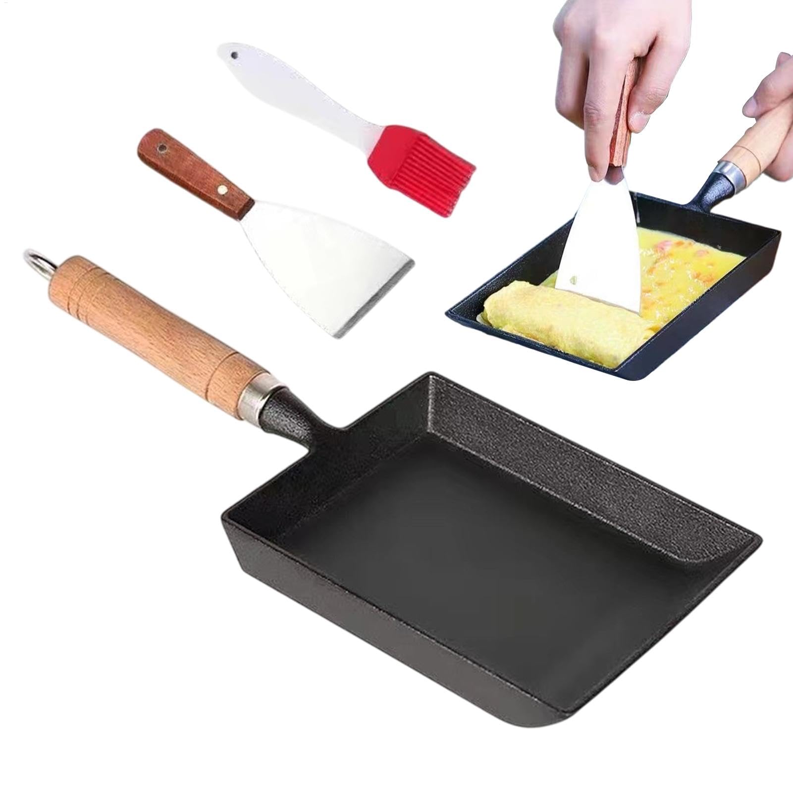 Poêle à cuisson pour œufs et petits-déjeuners parfaits sur plaque à induction