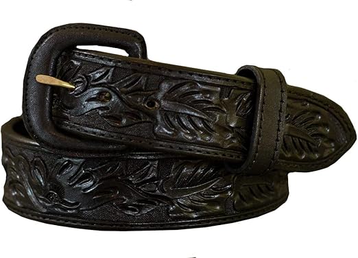 hand tooled western belt