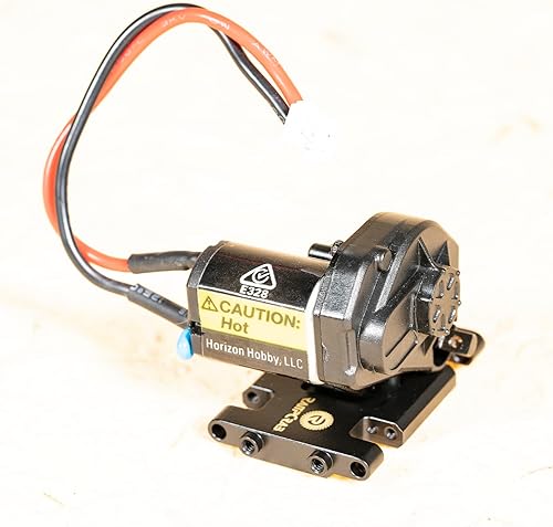 Miniatura 6 de RampCrab Soporte de transmisión de placa deslizante para AX24, revestimiento negro, montaje de latón para AX24 XC-1, 0.81 onzas, piezas de