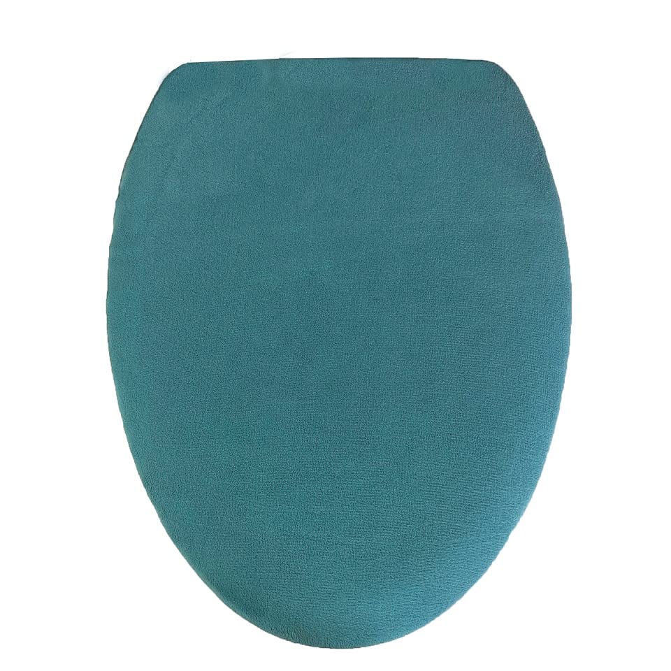 Madeals Velvet Toilet Lid Cover Soft and Absorbent