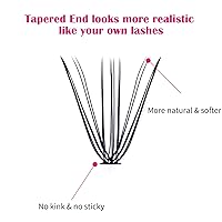 Vista 232 de Eyelash Extension Kit Lash Bond and Seal Lash Clusters with Eyelash Tweezer Lash Glue for Individual Lashes Lash Applicator Tool for DIY Lash