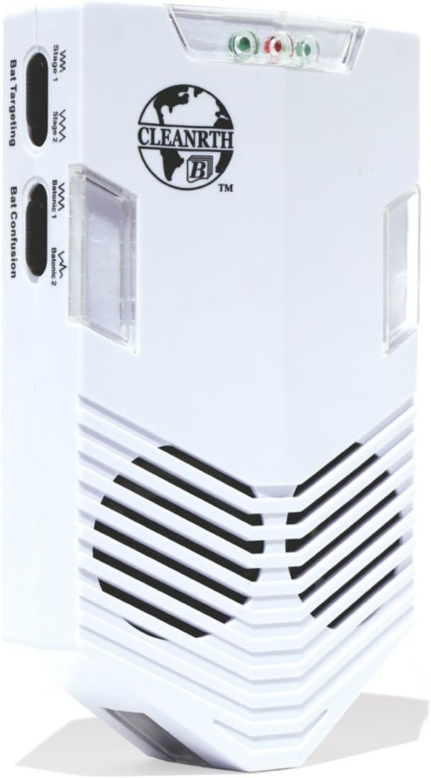 Cleanrth CB006 Advanced Ultrasonic Bat Repelling System - Demands Bats to Leave