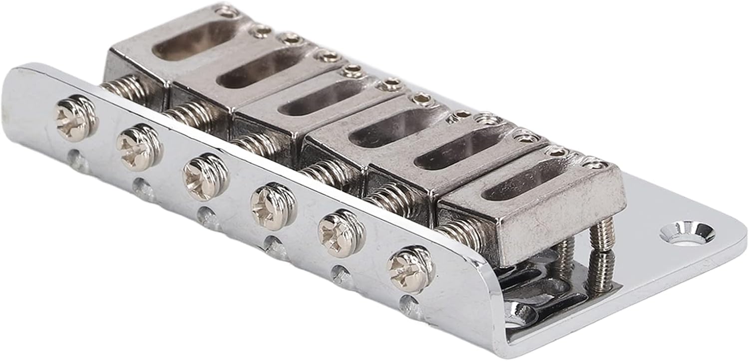 Guitars Bridges Tailpiece, Easy Installation Accurate Zinc Alloy Electric Guitar