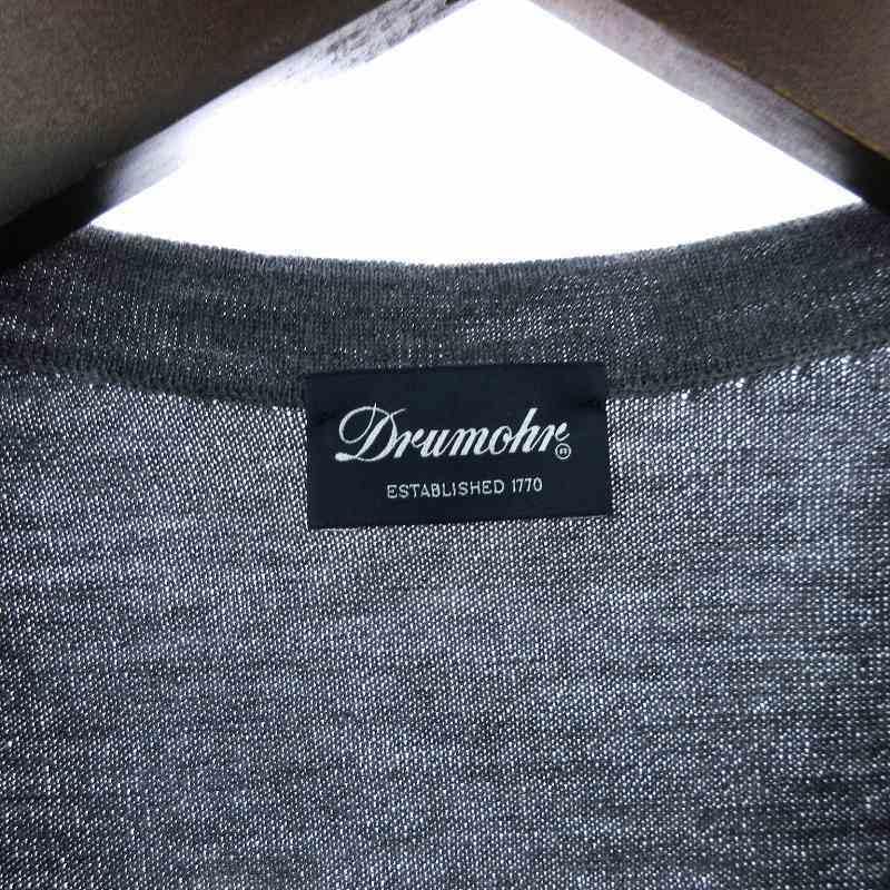 ドルモア DRUMOHR ベスト ニット ボタンアップ ウール 無地 グレー 48 L位メンズ 楽天市場】ドルモア DRUMOHR ニット タートルネック ミドルゲージ M104 ウール ウール100 ブランド ハイネック メンズ ウールセーター  メンズ セーター タートル タートルネックセーターメンズ ブラック ネイビー オフホワイト グレー ワインレッド おしゃれ スリム ...