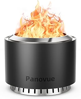 Panovue Smokeless Outdoor Wood Burning Fire Pit