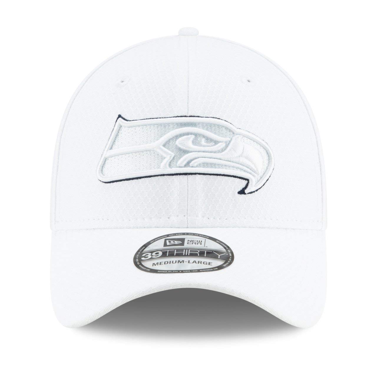 New Era 39Thirty Cap - Platino Sideline Seattle Seahawks