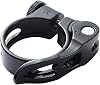 Quick Release Bicycle Seatpost Clamp,31.8mm 34.9mmBlackRedBlue