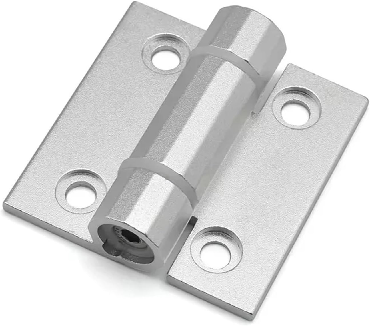 Aluminum Alloy Torque Hinge, Torque Adjustable Hardware Hinges 1Pcs(37mm Black)