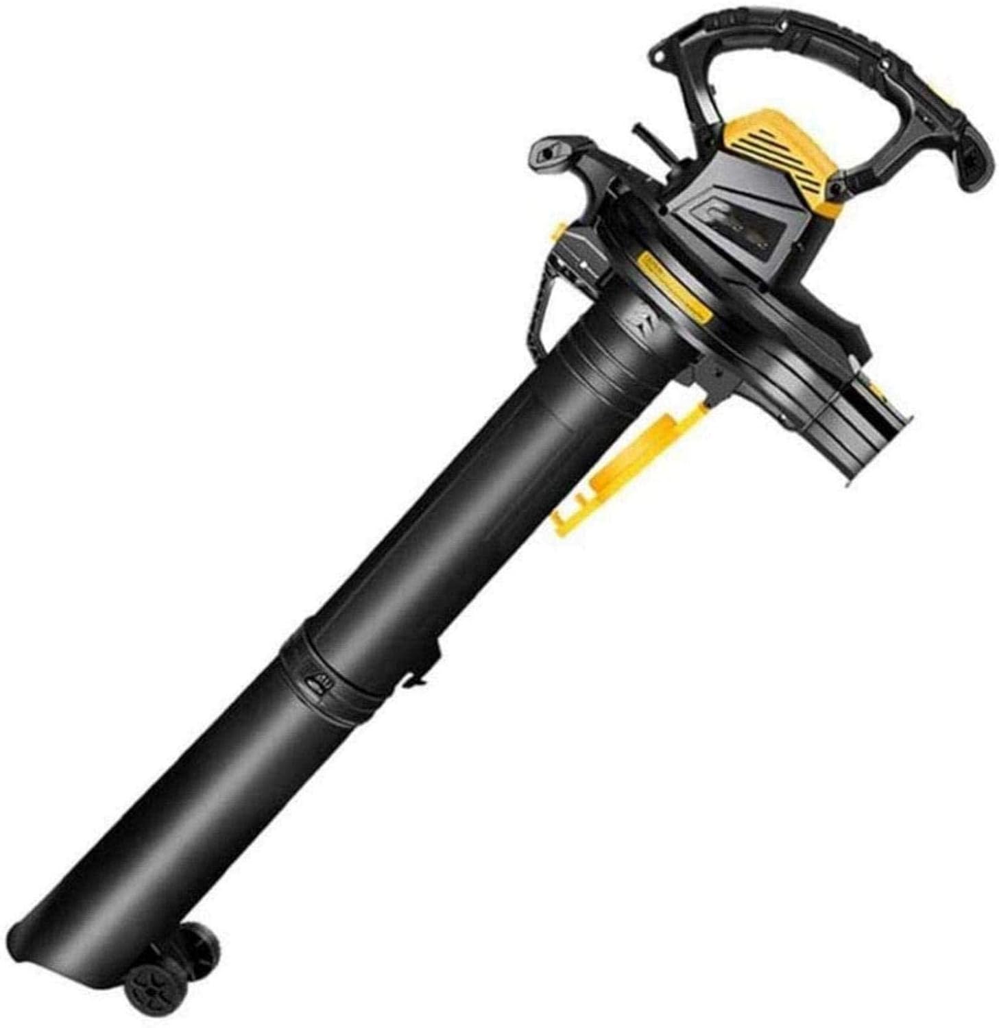 Cordless Leaf Blower Universal Blower Garden Vacuum Variable Speed 40 Litre Collection Bag 16:1 Shredding Ratio 3800W