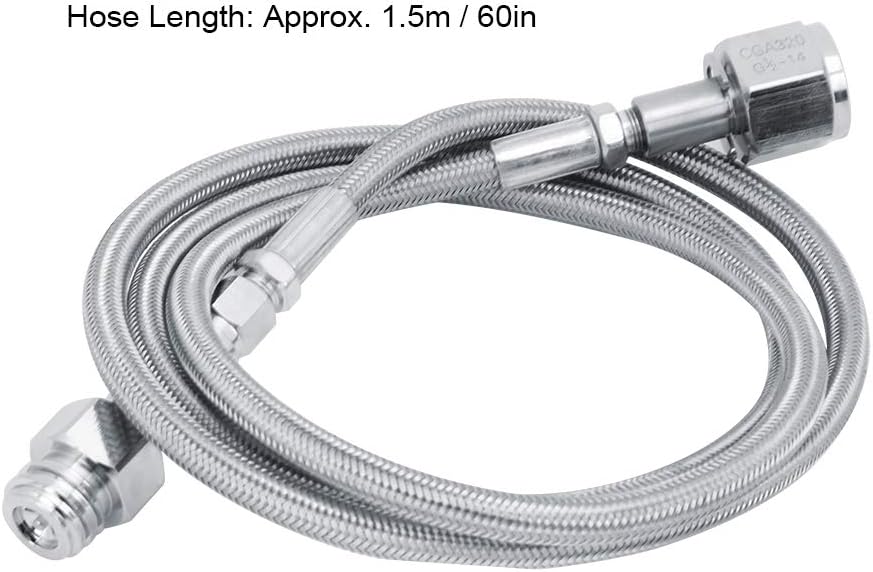 Rеvіеw Prоduсt External Hose, 1.5 m, 60 inches for Soda Club Adapter kit for External Hose CGA320 Connection(TR21-4 G1/2) Gеt Dіѕсоunt оƒƒеr External Hose, 1.5 m, 60 inches for Soda Club Adapter kit for External Hose CGA320 Connection(TR21-4 G1/2)