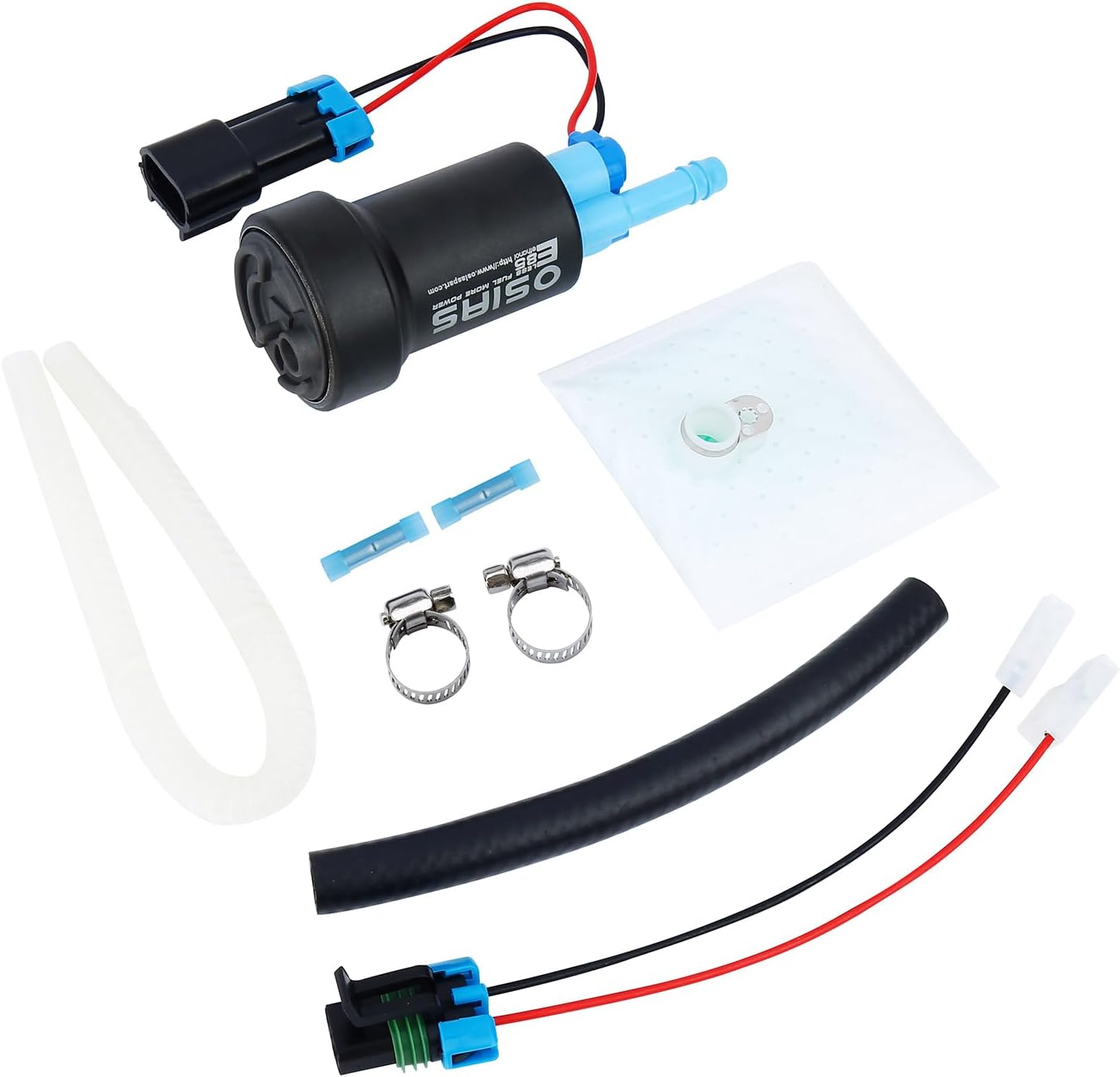 OSIAS 525LPH Fuel Pump (Universal E85) For Hellcat F90000285 With 400-1168 Install Kit F90000267 F90000274 F90000295