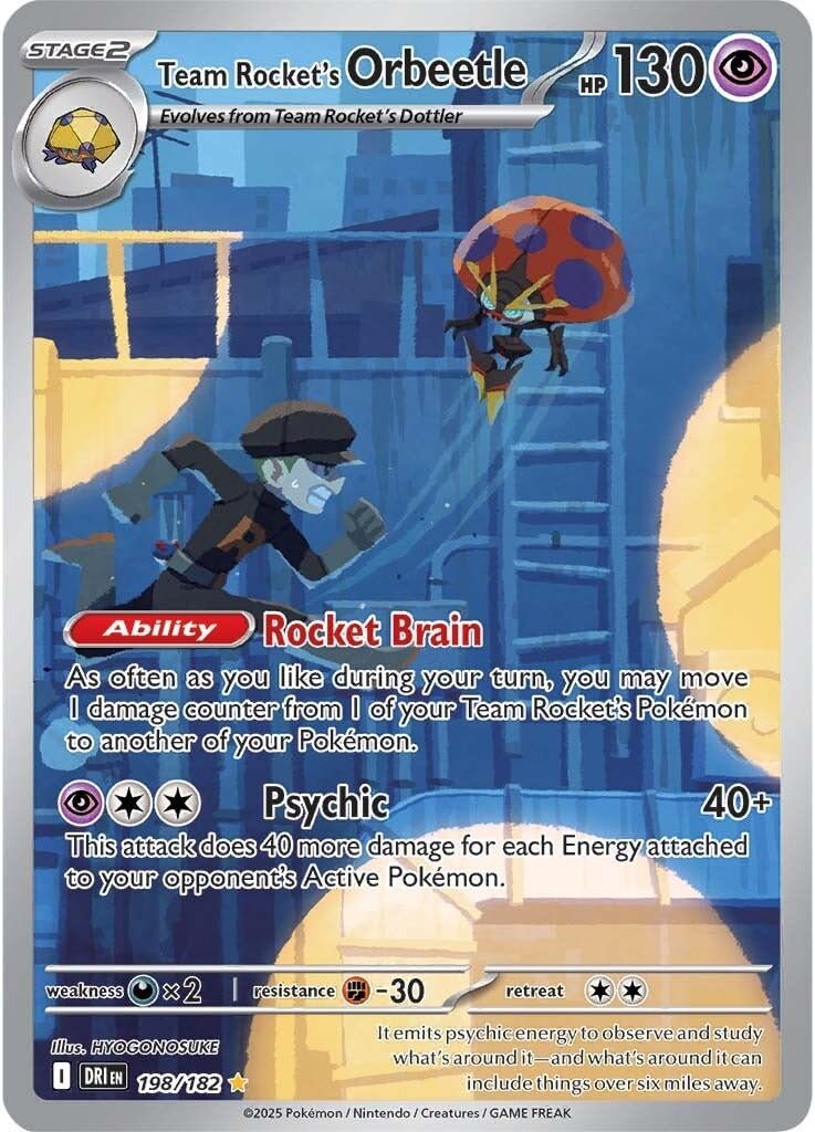 rare team rocket cards Rocket's Orbeetle 198/182 – Destined Rivals Illustration – Foil Card : Toys & Games The Most Valuable Cosmog Yami Yugi Deck Evolutions Type Magic the Gathering TCG: 2013 Commander Deck (ALT Version):Mind Seize