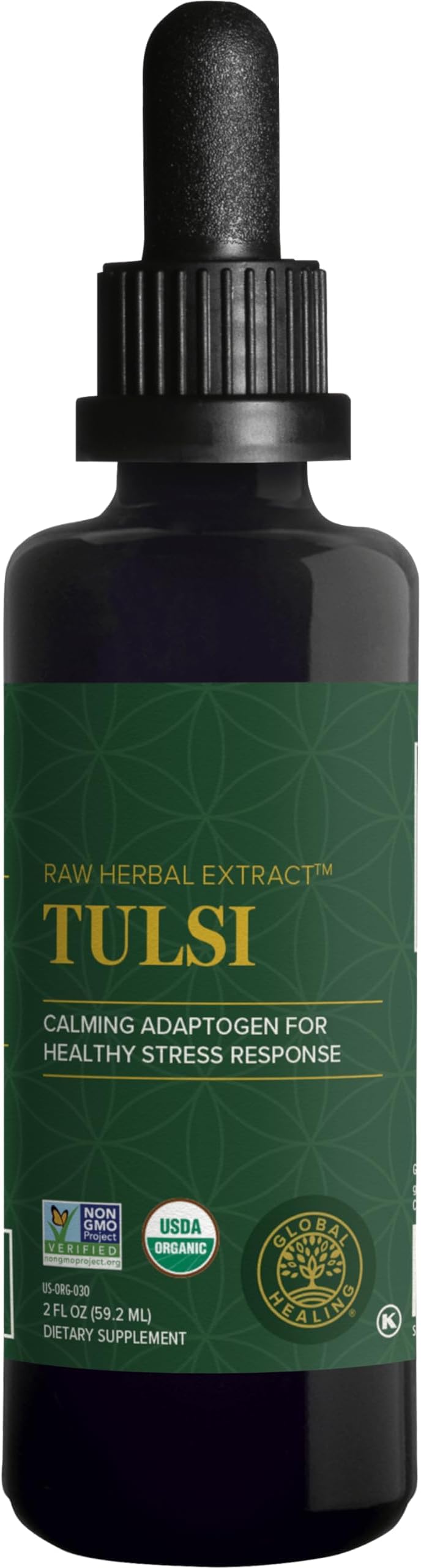 Centre Organic Tulsi (Holy Basil) Raw Herbal Extract (60ml)