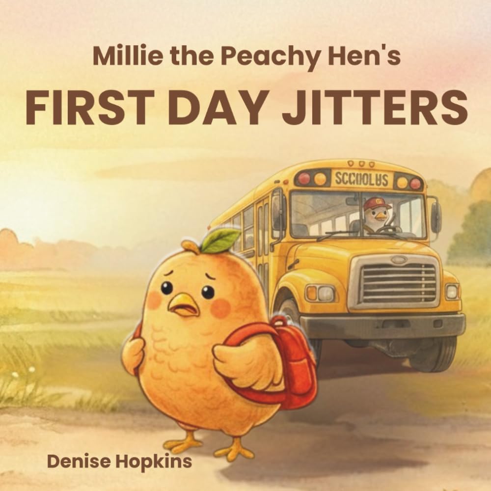 Millie the Peachy Hen's First Day Jitters: A Sweet Story About Bravery and Making Friends on the First Day of School