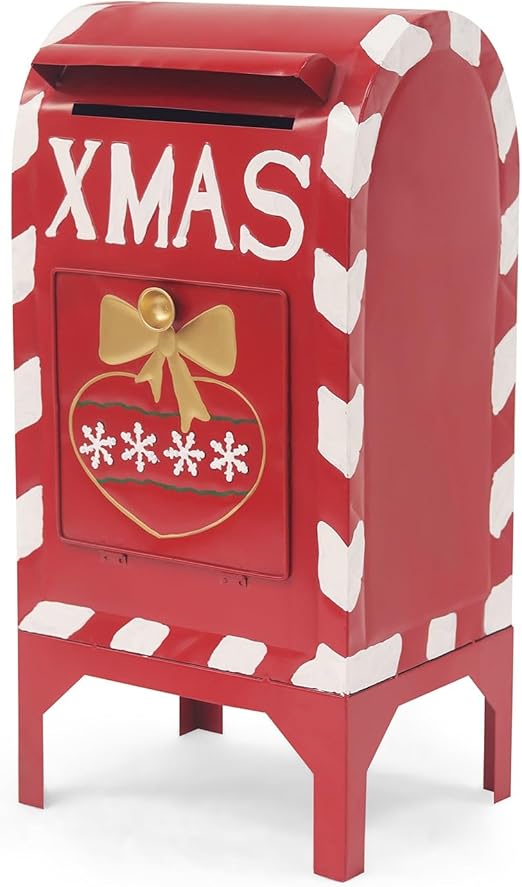 Letters to Santa Mailbox Outdoor Large, North Pole Mailbox