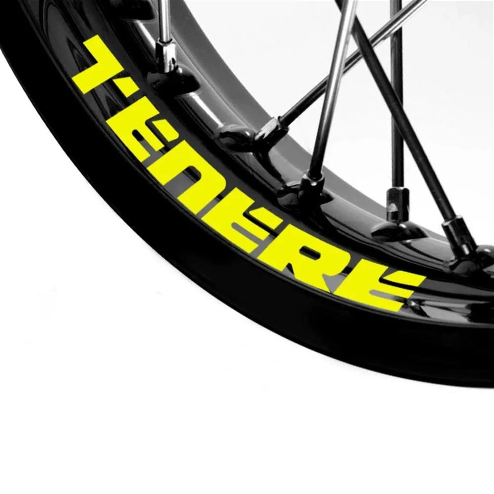 Reflective Motorcycle Parts Wheel Sticker Inside of Hub Decals Rim Stripe Tape for Yamaha for Tenere 700 1200(Color3)