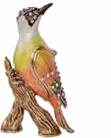 Amazon.co.jp: キツツキのトリンケットボックスクリスタル