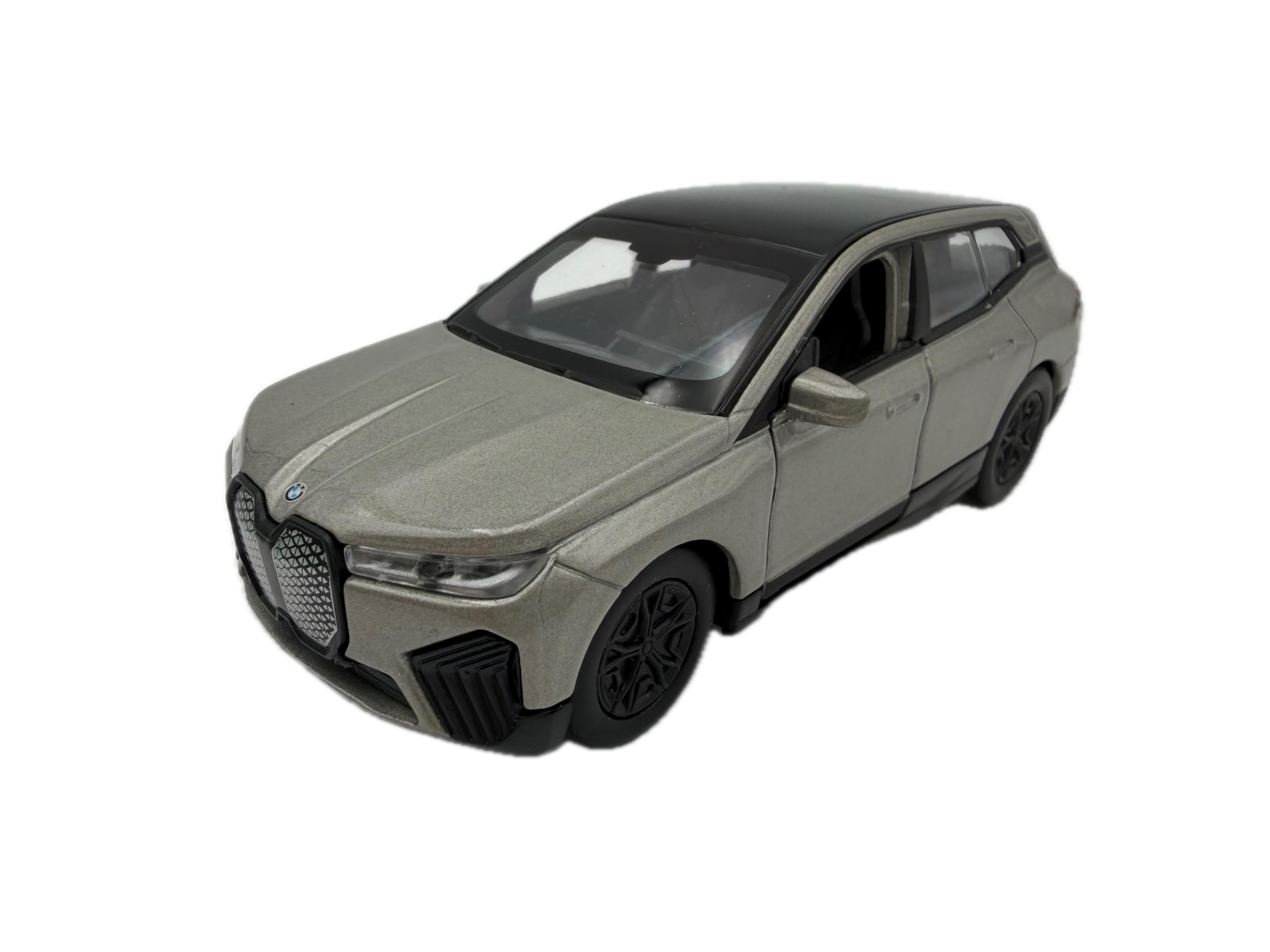 DROMADER BMW iX model car 1:39, gold - Detailed collector's model Welly | Miniature vehicle