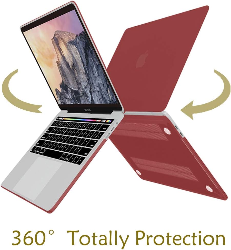 VAESIDA MacBook Pro 13 Inch Case Laptop Case MacBook Case & Keyboard Cover & Screen Protector Only Compatible for MacBook New Pro 13 inch（A2159/A1706/A1708/A1989）(Release 2016/2017/2018/2019)