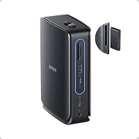 Anker Nano 13-in-1 USB-C Docking Station with Detachable Hub: Triple 4K Display, 100W PD, Ethernet for Dell, Lenovo, HP Laptops