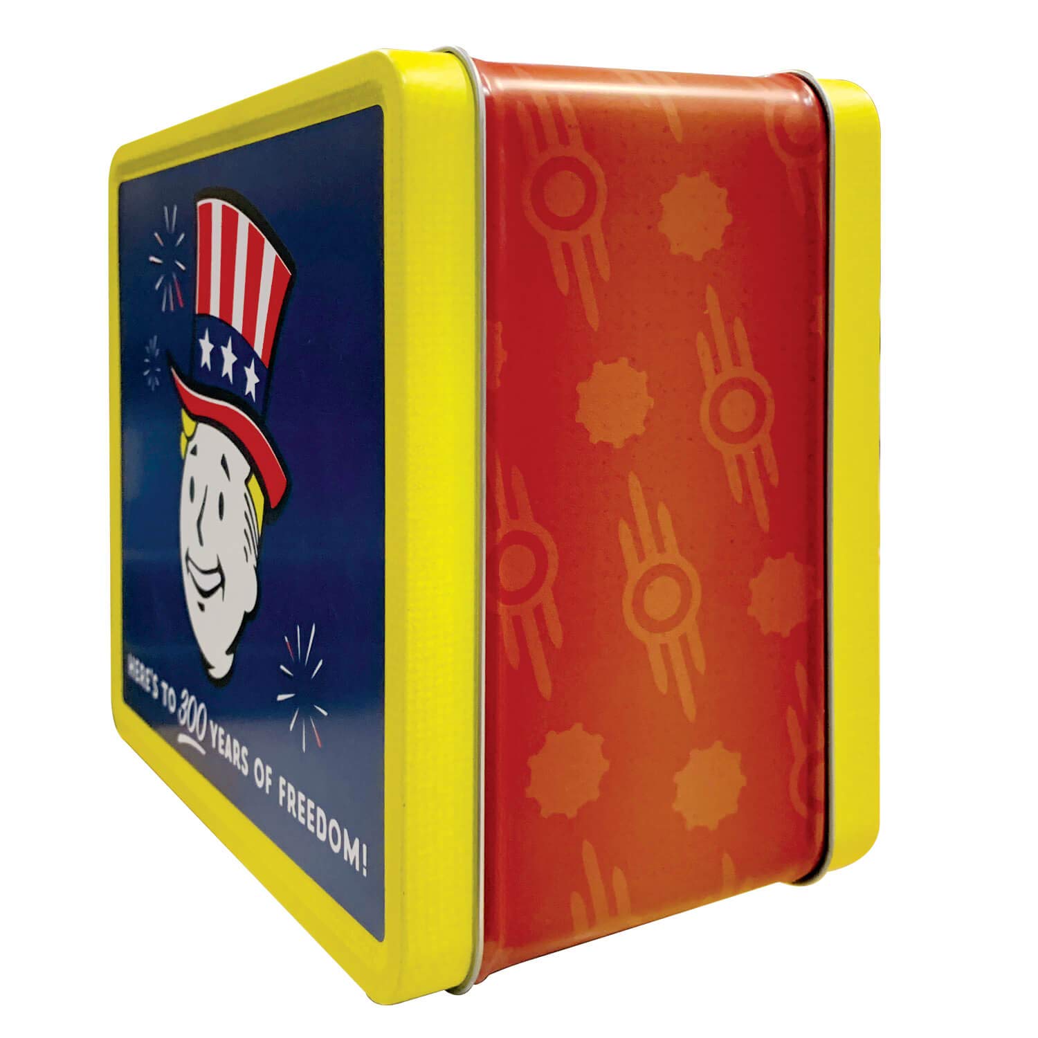 その他 Fallout 76 Tricentennial Tin Tote Fallout 76 Vault-Tec Tricentennial Tin Lunchbox Tote Toy : Amazon