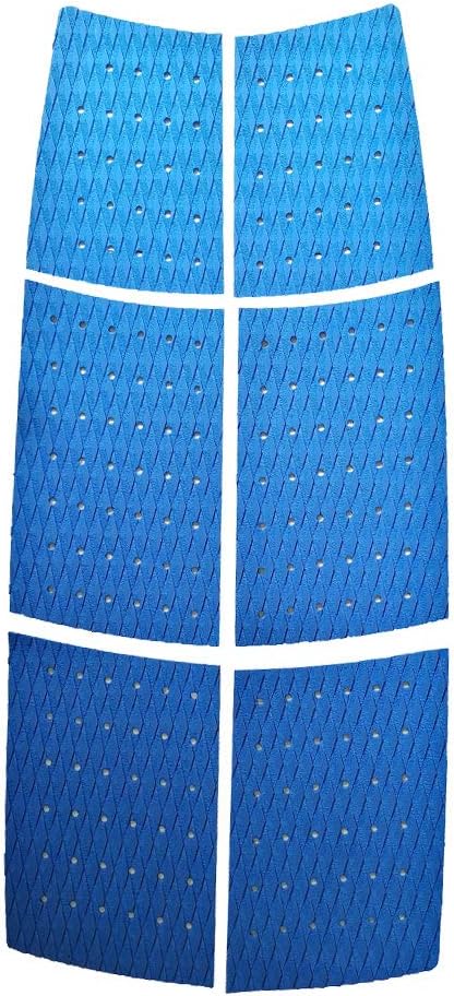 6PCS Paddleboard Traction Pad EVA Stomp Deck Grip for Paddle Board, Kayak, Surfboard, Skimboard