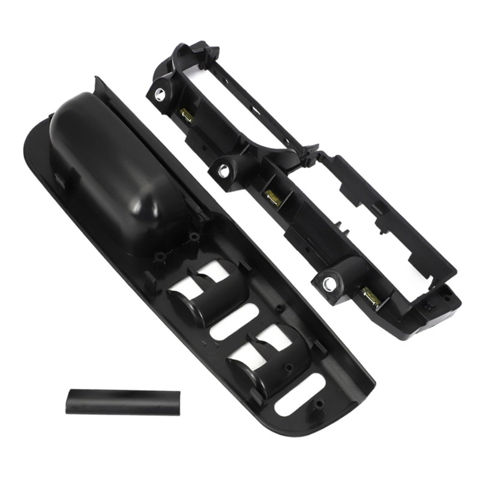 OEXRIGRU Car Interior Door Handles for VW for Bora for Golf 4 for MK4 for Jetta 1999-2004 LHD Car Interio Door Black Pull Grab Handle(3PCS Front Left)